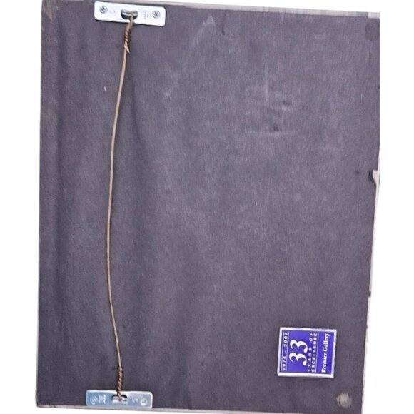 Print Carlos Diaz Original Watercolor Ronda Bridge Landscape Signed 12X11 Inches - Picture 7 of 8